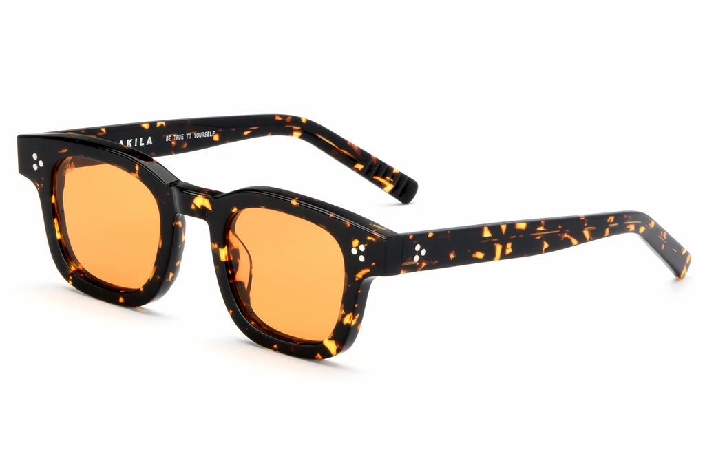 AKILA® Eyewear - Ascent Sunglasses Tokyo Tortoise w/ Orange Lenses