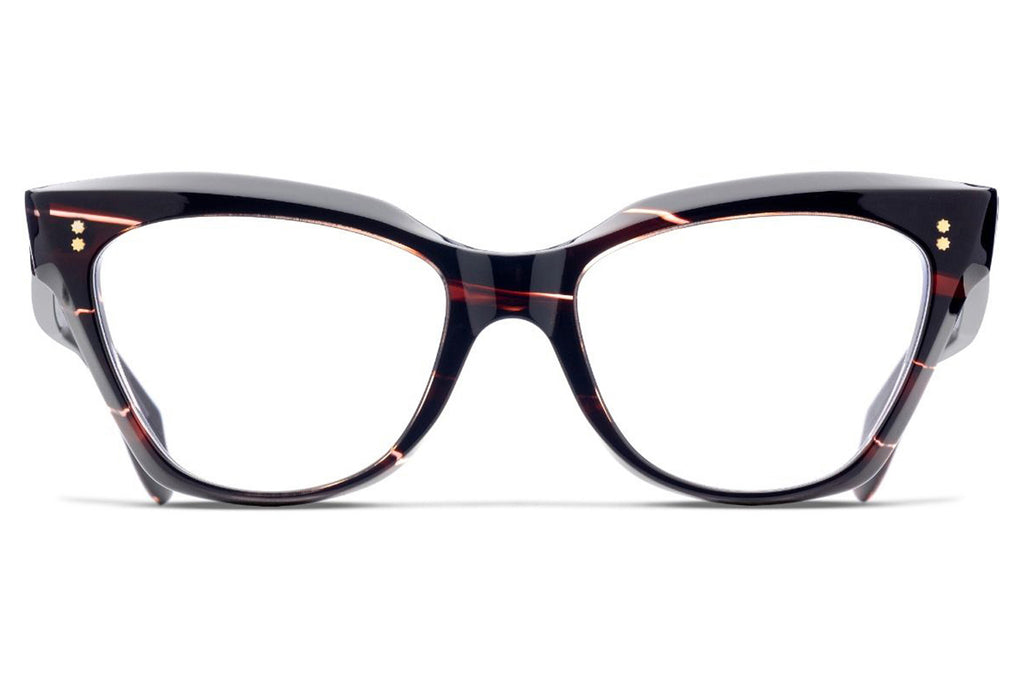 Cutler & Gross - 9288 Eyeglasses Striped Brown Havana