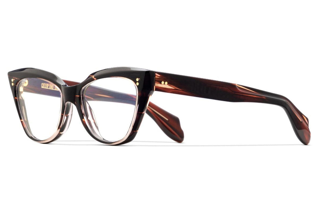 Cutler & Gross - 9288 Eyeglasses Striped Brown Havana