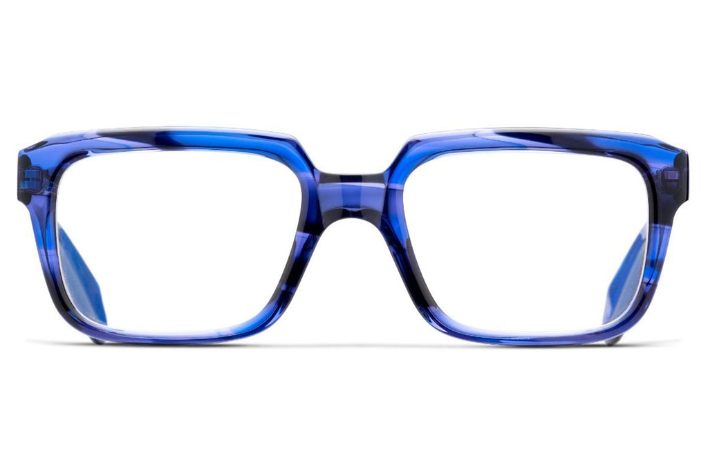 Cutler & Gross - 9289 Eyeglasses Striped Blue Havana