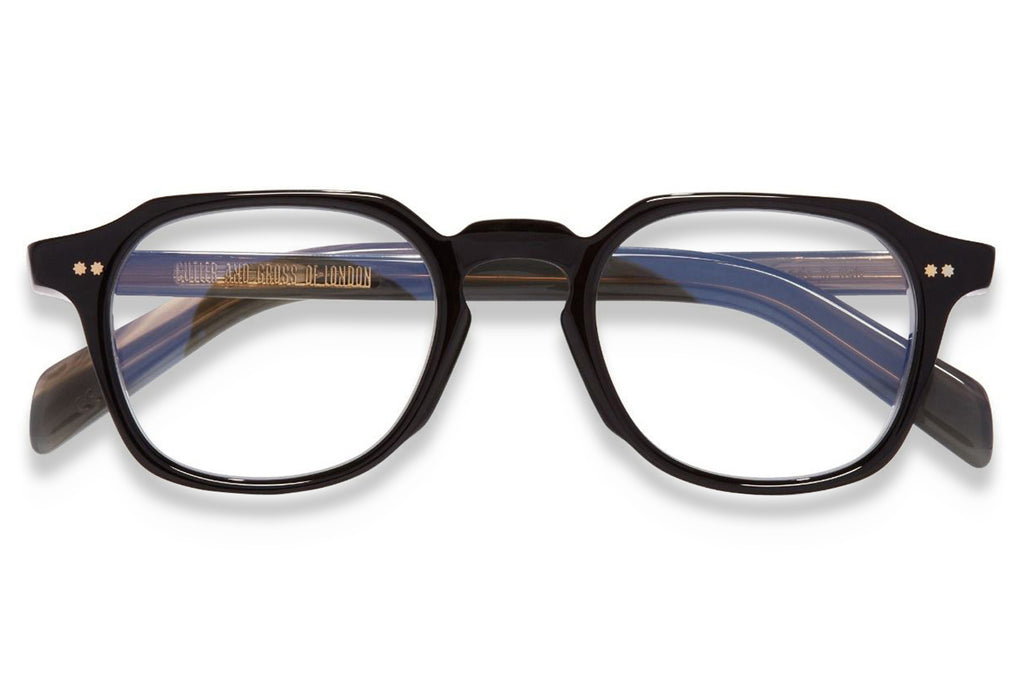 Cutler & Gross - GR03 Eyeglasses Black and Horn