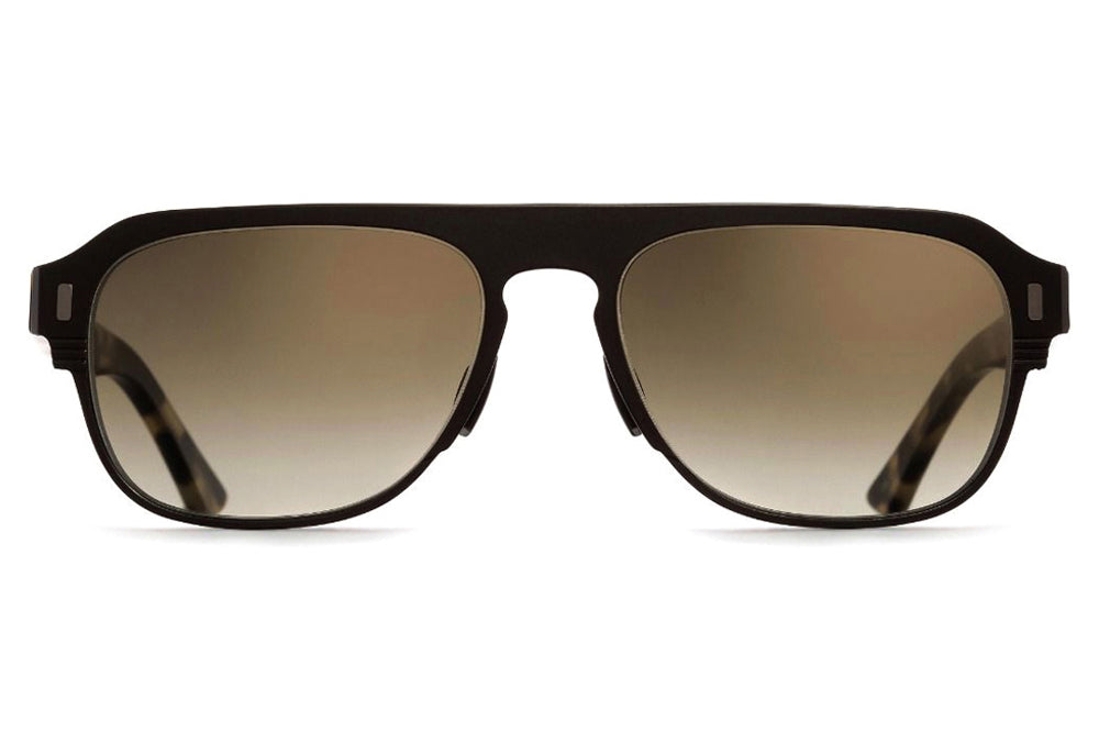 Cutler and Gross - 1365 Sunglasses Matte Brown on Light Turtle