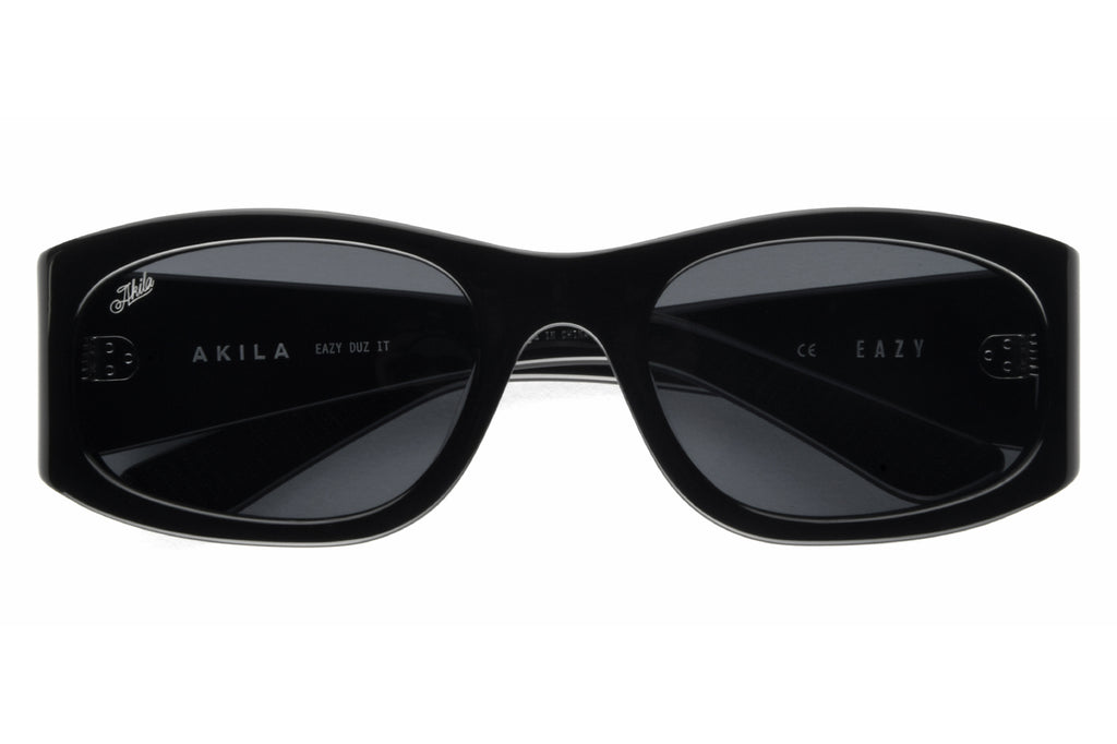 AKILA® Eyewear - Eazy Sunglasses Black w/ Black Lenses
