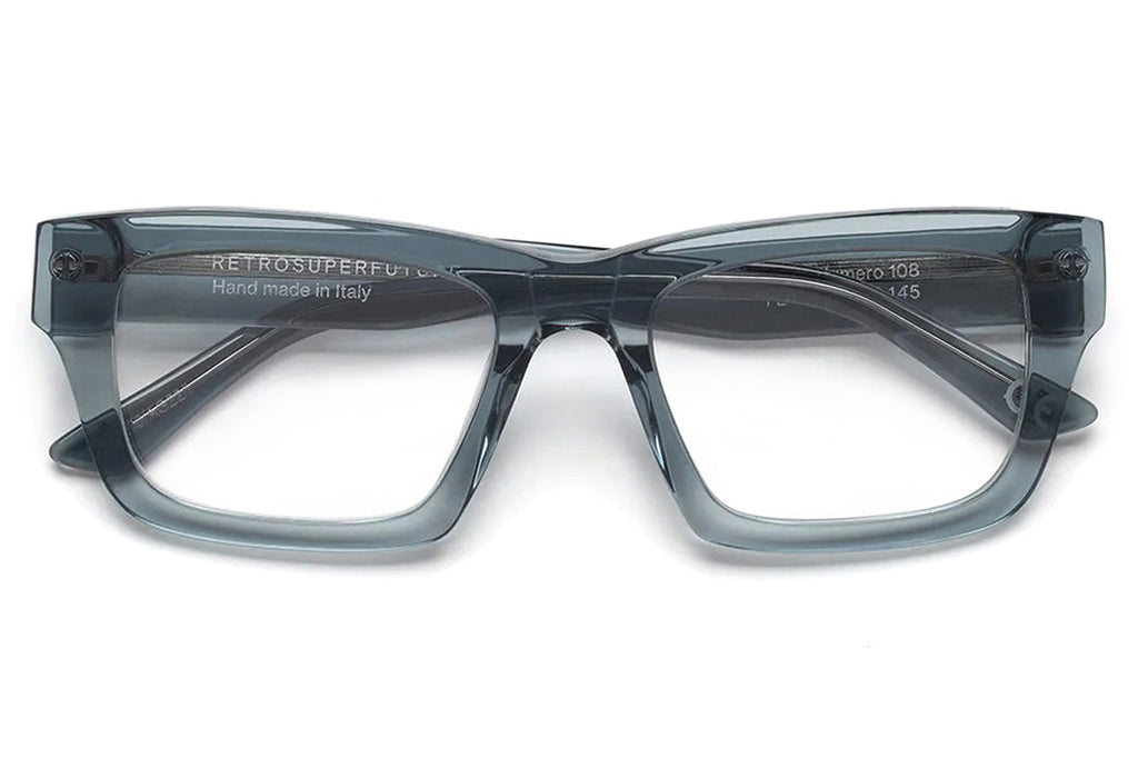 Retro Super Future® - Numero 108 Eyeglasses Stone Blue