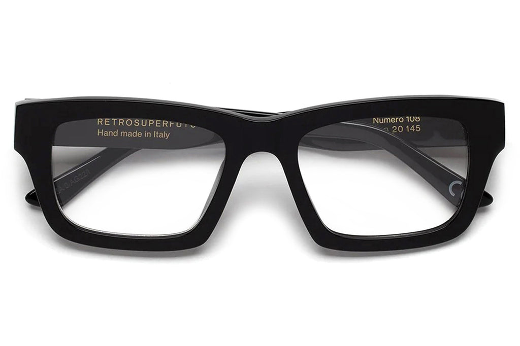 Retro Super Future® - Numero 108 Eyeglasses Black