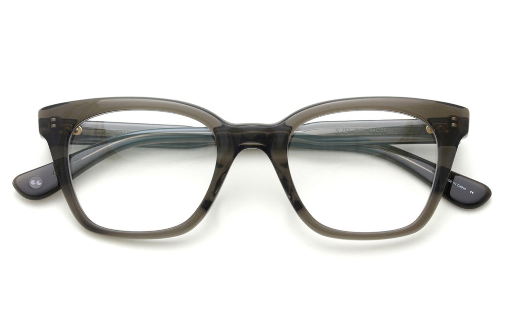 Garrett Leight - El Rey Eyeglasses Black Glass