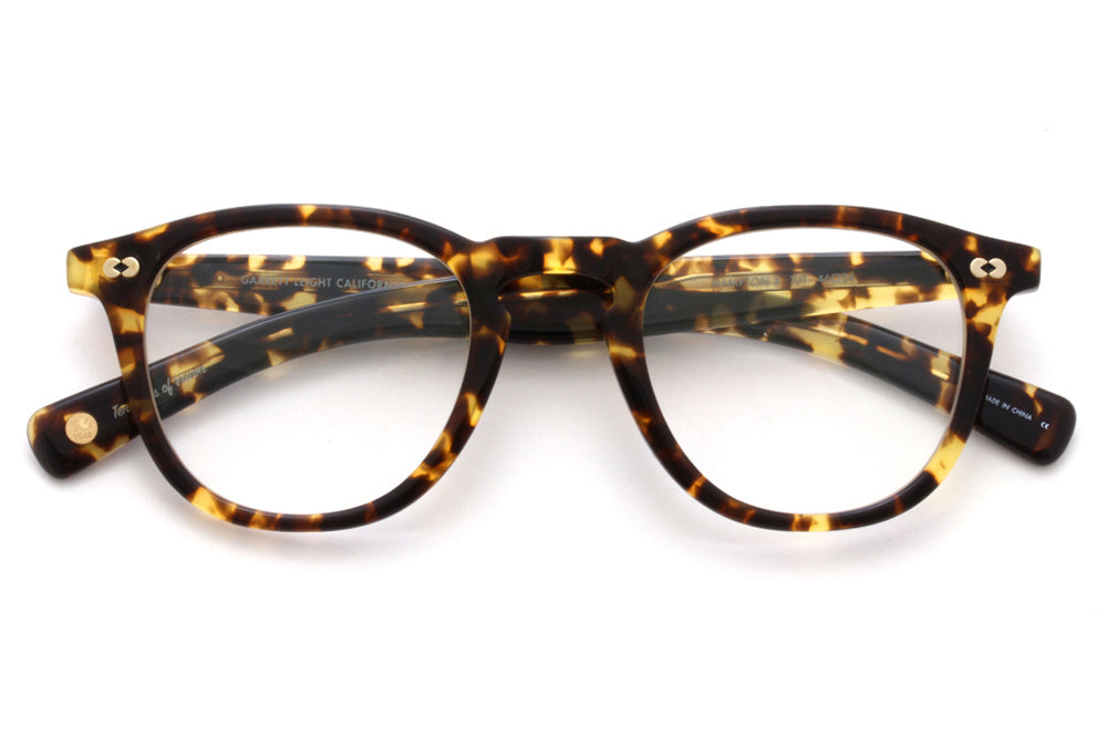 Garrett Leight - Hampton X Eyeglasses Tuscan Tortoise