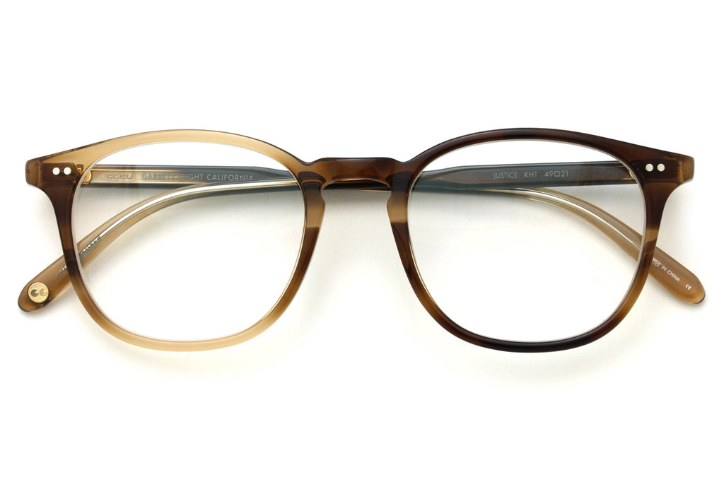 Garrett Leight - Justice Eyeglasses Khaki Tortoise