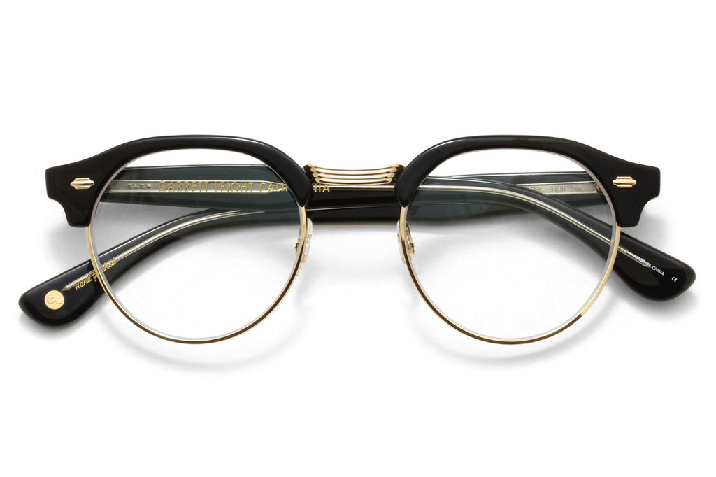 Garrett Leight - Oakwood Eyeglasses Black-Gold