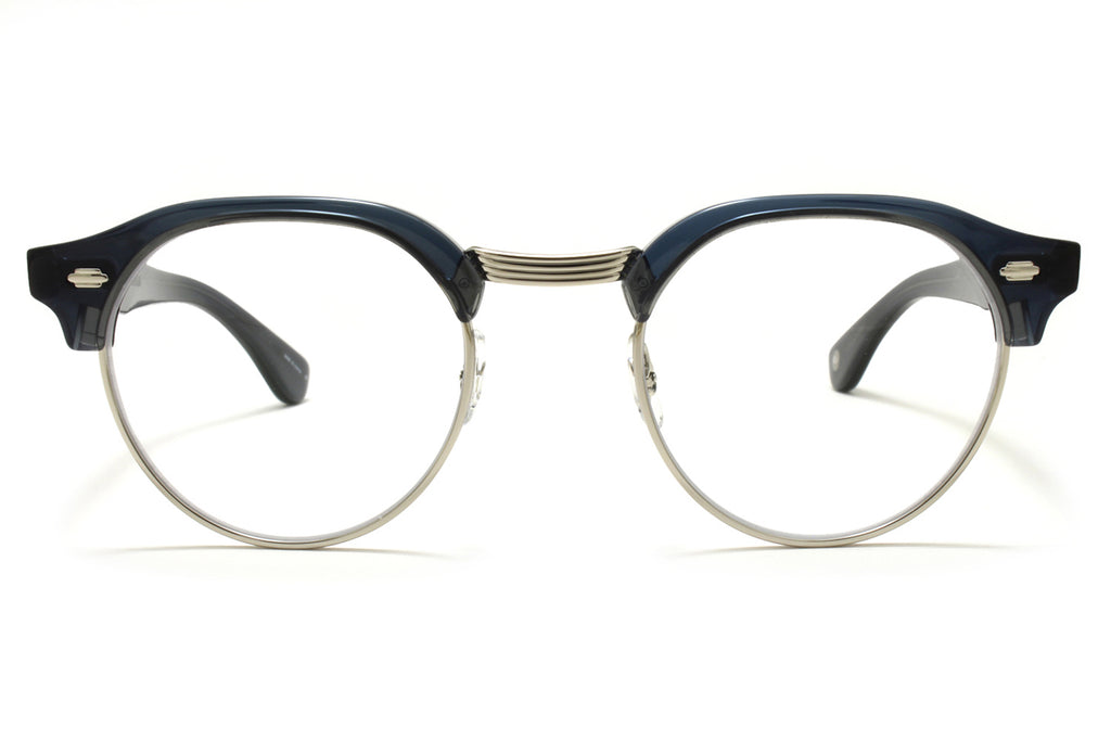 Garrett Leight - Oakwood Eyeglasses Navy-Silver