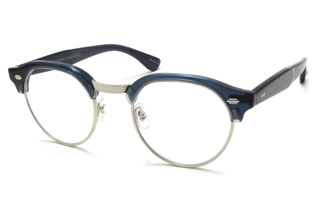 Garrett Leight - Oakwood Eyeglasses Navy-Silver