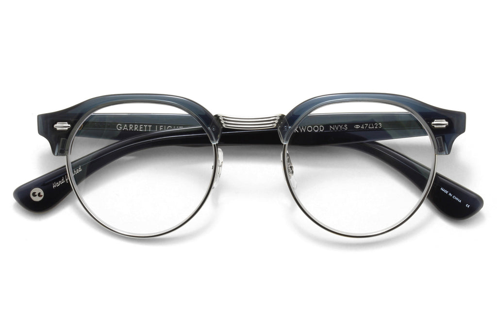 Garrett Leight - Oakwood Eyeglasses Navy-Silver