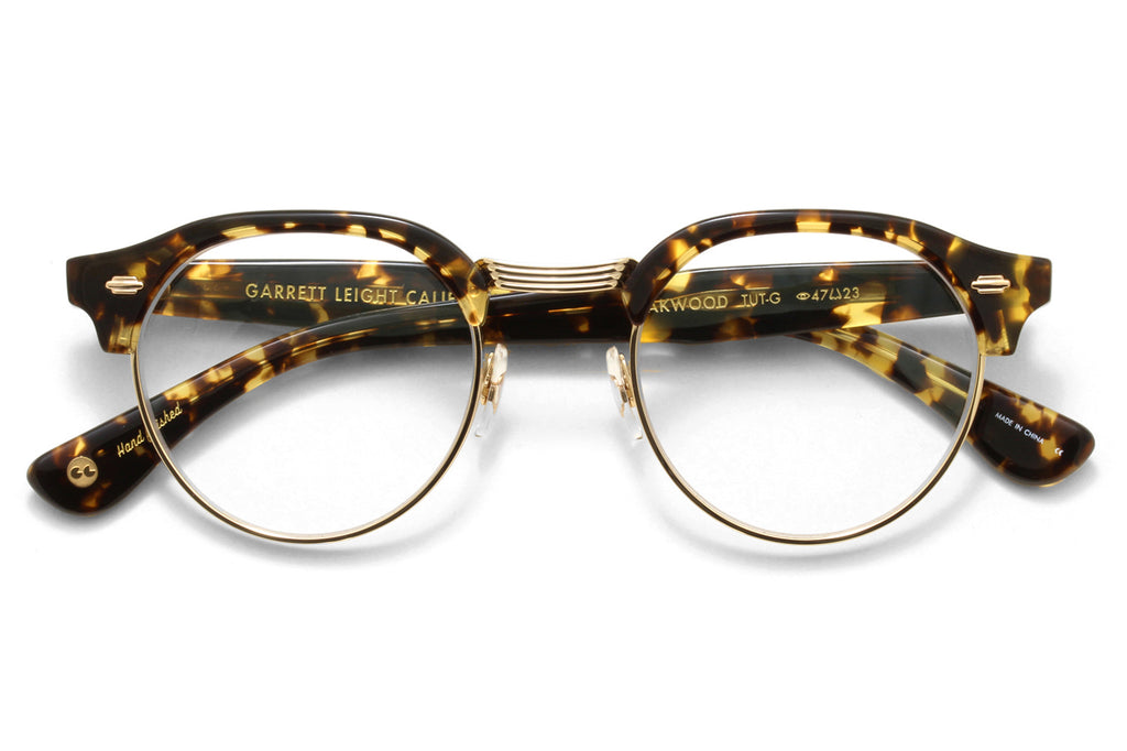 Garrett Leight - Oakwood Eyeglasses Tuscan Tortoise-Gold