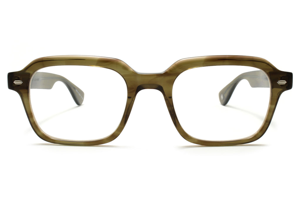 Garrett Leight - OG Freddy P Eyeglasses Olive Tortoise