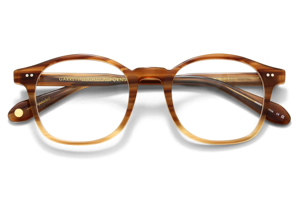 Garrett Leight - Riley Eyeglasses Blonde Tortoise Fade