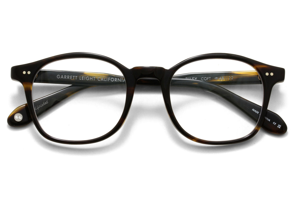 Garrett Leight - Riley Eyeglasses Coffee Tortoise