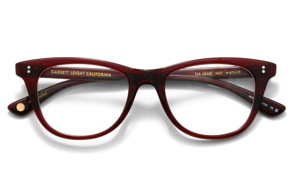 Garrett Leight - Tia Jane Eyeglasses Merlot