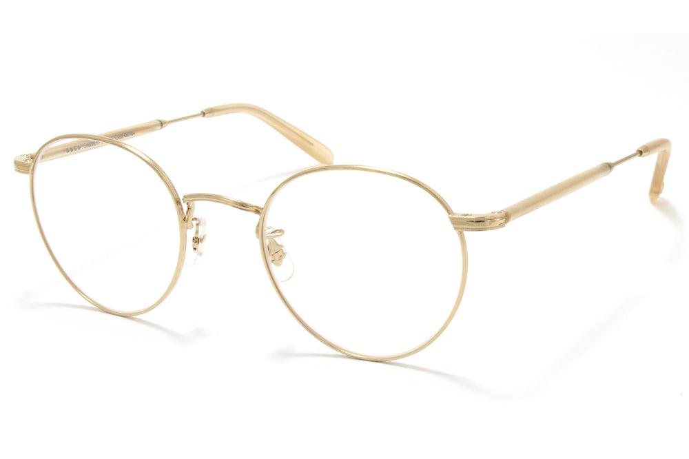 Garrett Leight® - Wilson M Eyeglasses Gold-Matte Beige