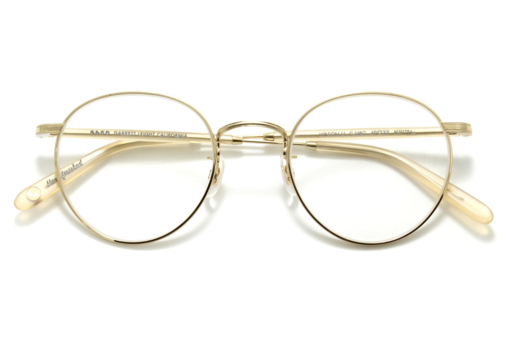 Garrett Leight® - Wilson M Eyeglasses Gold-Matte Beige