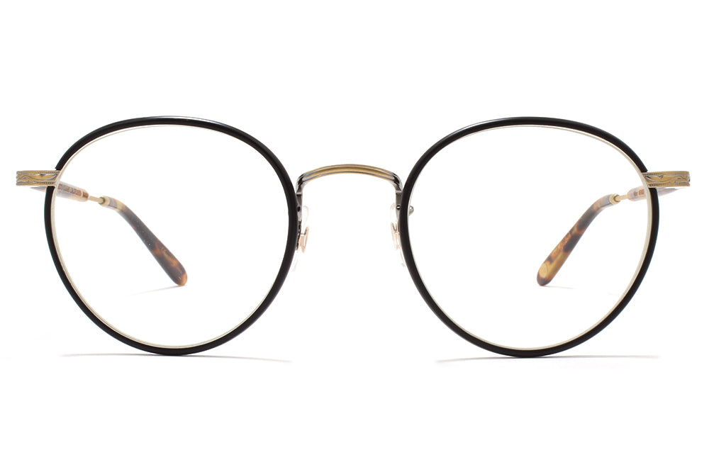 Garrett Leight® - Wilson Eyeglasses Matte Black-Matte Spotted Tortoise