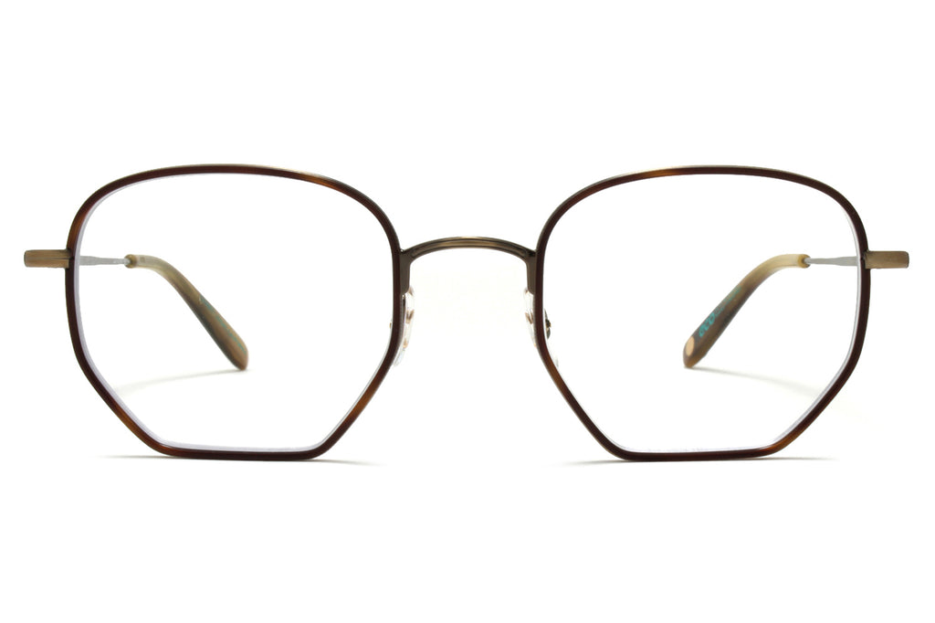 Garrett Leight - Woodlawn Eyeglasses Marigold Tortoise-Brushed Gold-Blonde Tortoise