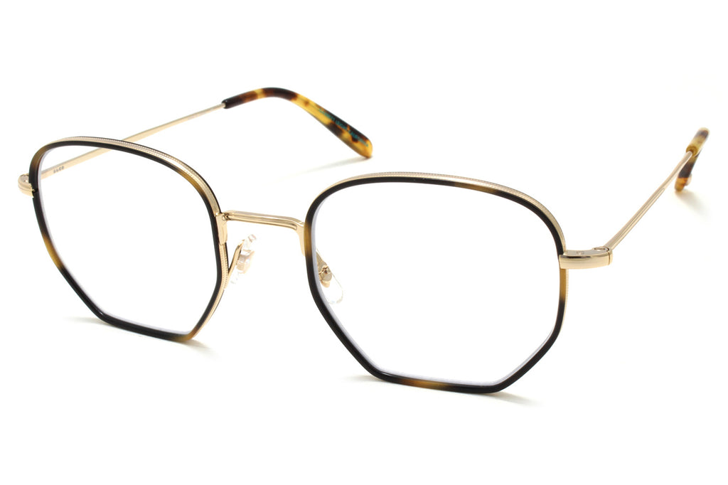 Garrett Leight - Woodlawn Eyeglasses Tiger Eye-Gold-Spotted Tortoise