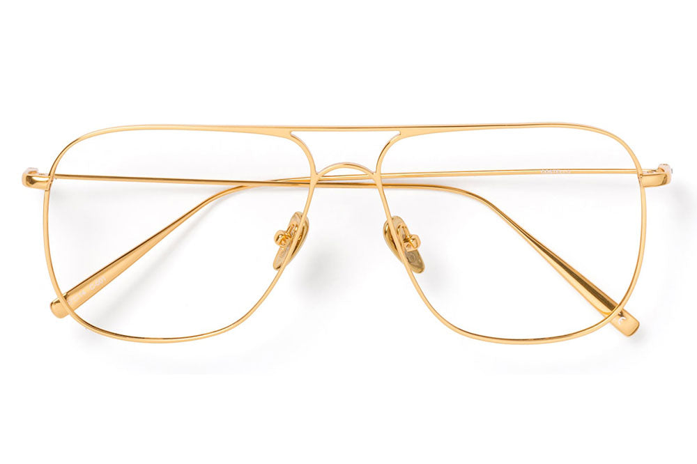 Kaleos Eyehunters - Costello Eyeglasses Gold