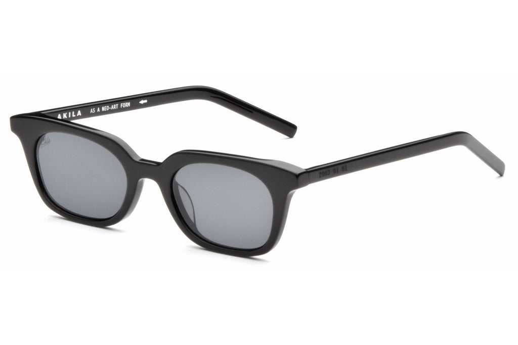 AKILA® Eyewear - Lo-Fi Sunglasses Black w/ Black Lenses
