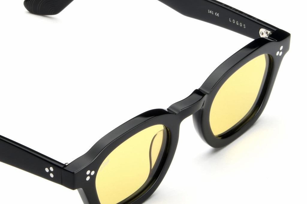 AKILA® Eyewear - Logos Sunglasses Black w/ Yellow Lenses