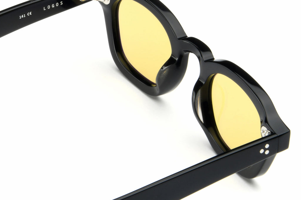 AKILA® Eyewear - Logos Sunglasses Black w/ Yellow Lenses