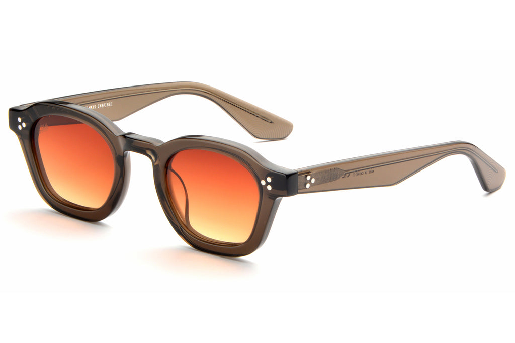 AKILA® Eyewear - Logos Sunglasses Umber w/ Gradient Amber Lenses