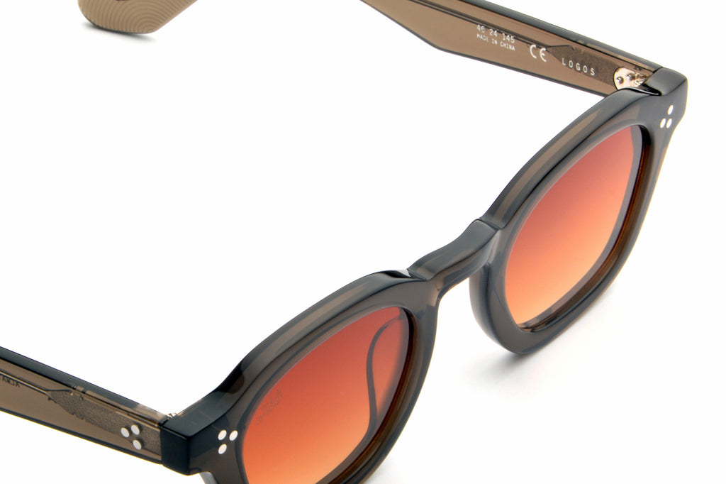 AKILA® Eyewear - Logos Sunglasses Umber w/ Gradient Amber Lenses