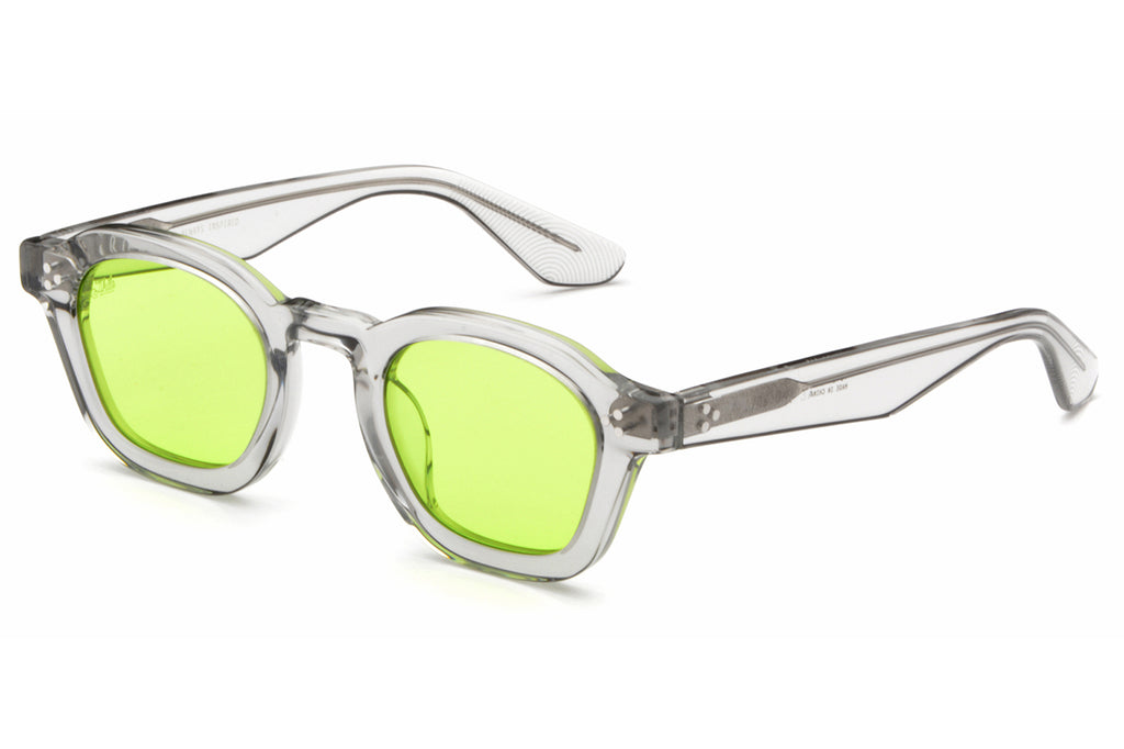 AKILA® Eyewear - Logos Sunglasses Cement w/ Apple Green Lenses