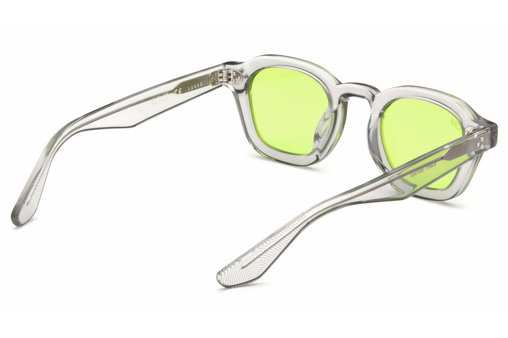 AKILA® Eyewear - Logos Sunglasses Cement w/ Apple Green Lenses