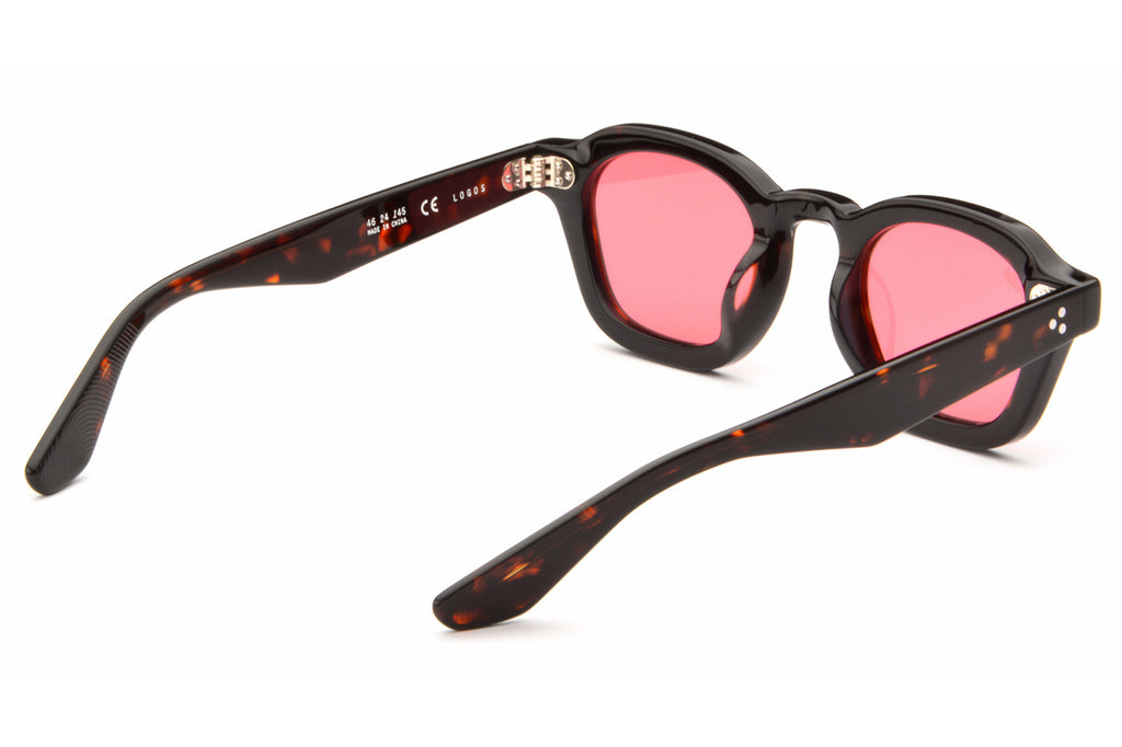 AKILA® Eyewear - Logos Sunglasses Tortoise w/ Rose Lenses