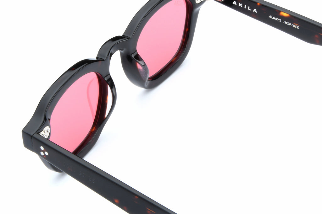 AKILA® Eyewear - Logos Sunglasses Tortoise w/ Rose Lenses