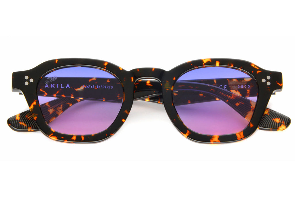 AKILA® Eyewear - Logos Sunglasses Tokyo Tortoise w/ Sunset Lenses