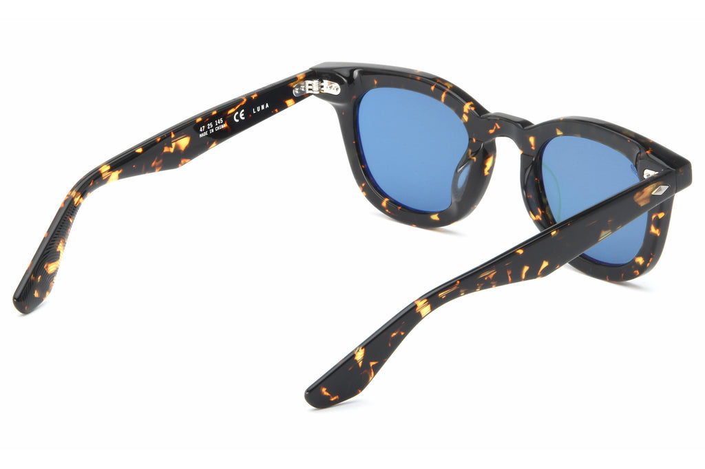 AKILA® Eyewear - Luna Sunglasses Tokyo Tortoise w/ Teal Lenses