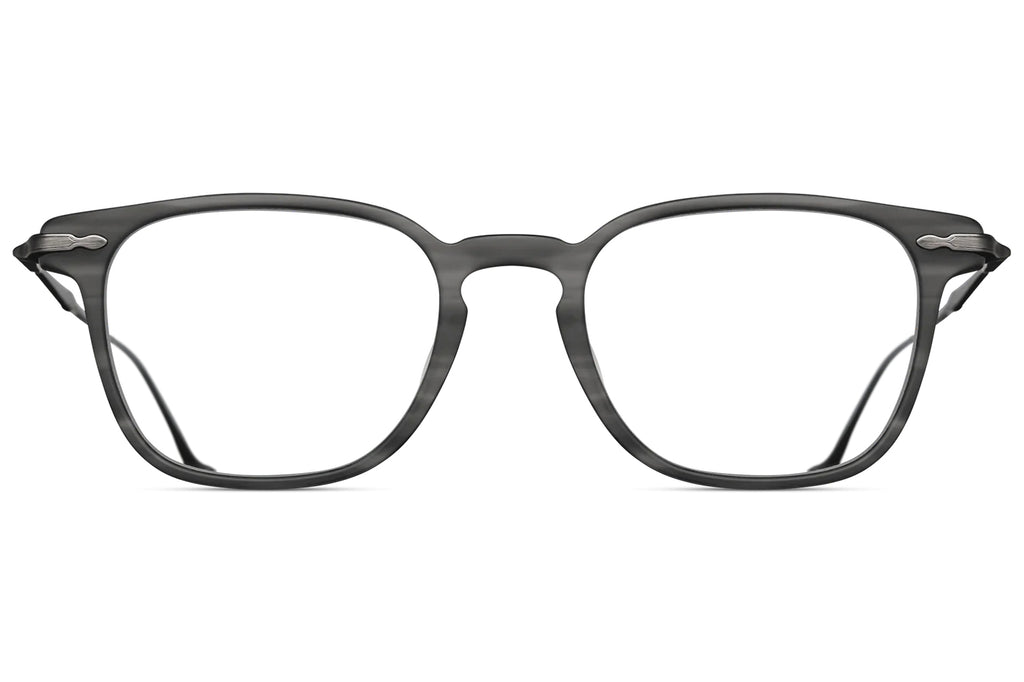 Matsuda - M2052 Eyeglasses Matte Grey Stone - Antique Silver