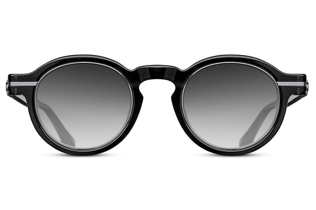 Matsuda - M2050 Sunglasses Black Stripe / Brushed Silver