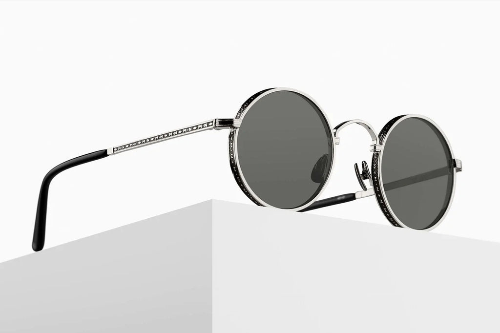 Matsuda - M3100 Sunglasses Palladium White - Matte Black