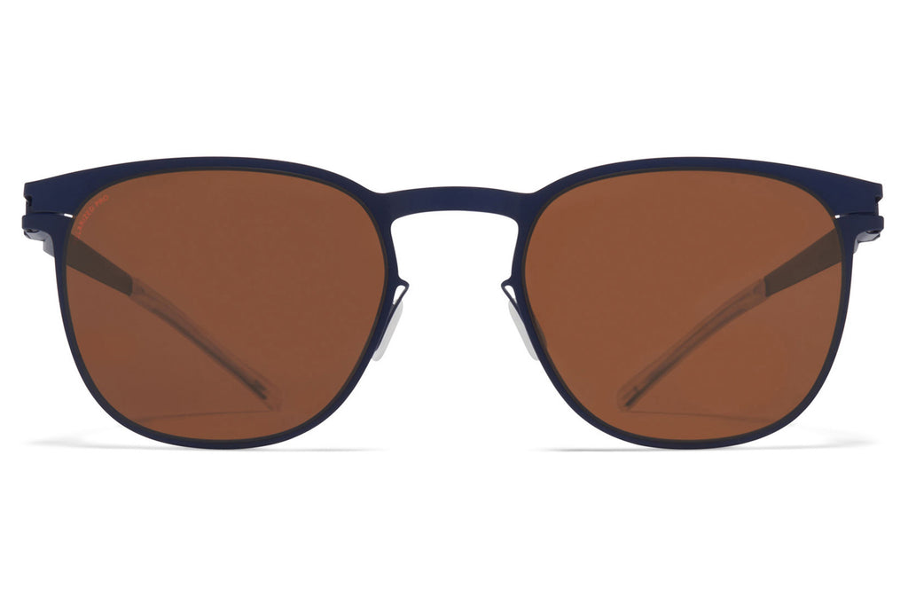 MYKITA - Easton Sunglasses Blue Velvet with Polarized Pro Amber Brown Lenses