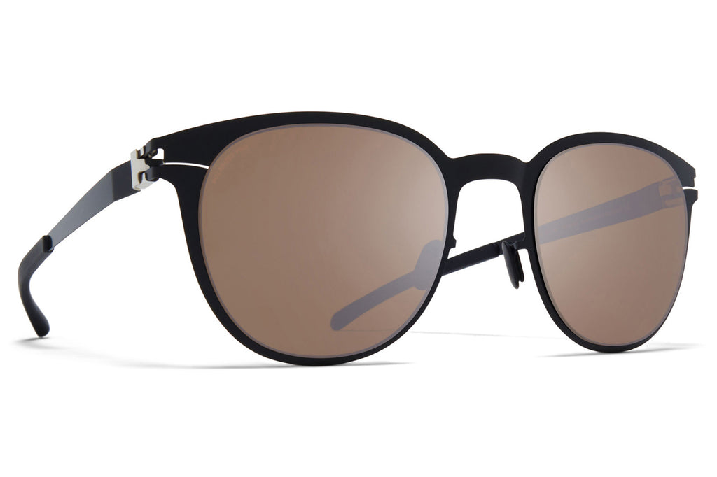 MYKITA - Truman Sunglasses Jet Black with Polarized Pro Hi-Con Brown Lenses