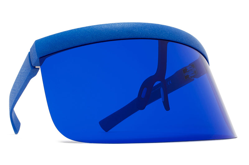 MYKITA & Bernhard Willhelm - Daisuke Sunglasses MD3 - Cobalt Blue with Navy Solid Shield
