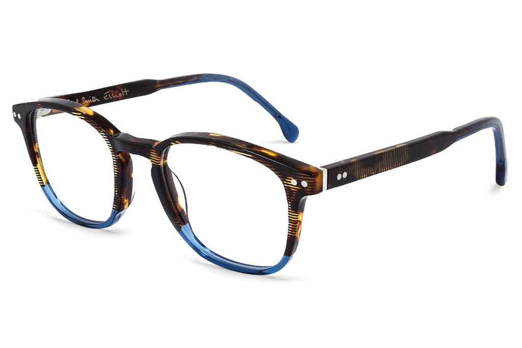 Paul Smith - Elliot Eyeglasses Stripes Havana Blue