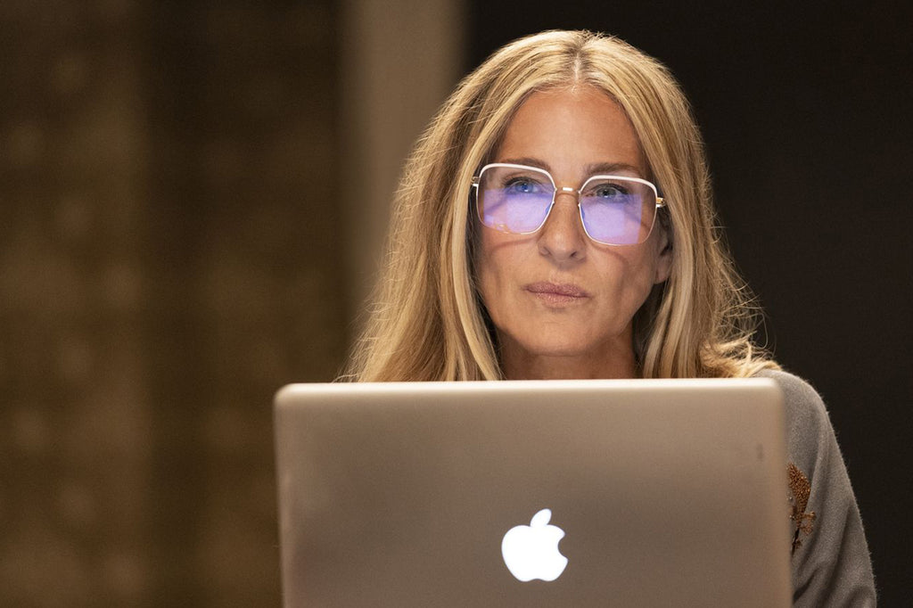 Sex and the City...And Just Like That - MYKITA | Meryl in Champagne Gold/Aurore worn by Sarah Jessica Parker