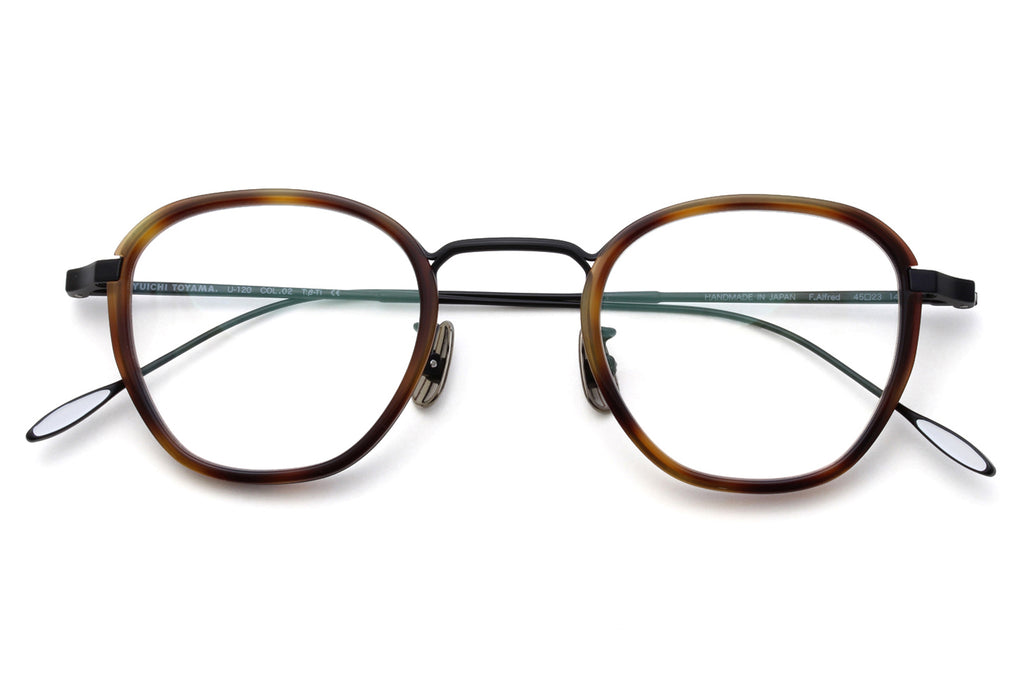 Yuichi Toyama - Alfred (U-120) Eyeglasses Matte Black/Tortoise