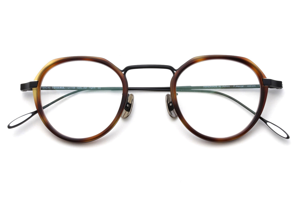 Yuichi Toyama - Marcel (U-119) Eyeglasses Matte Black/Tortoise