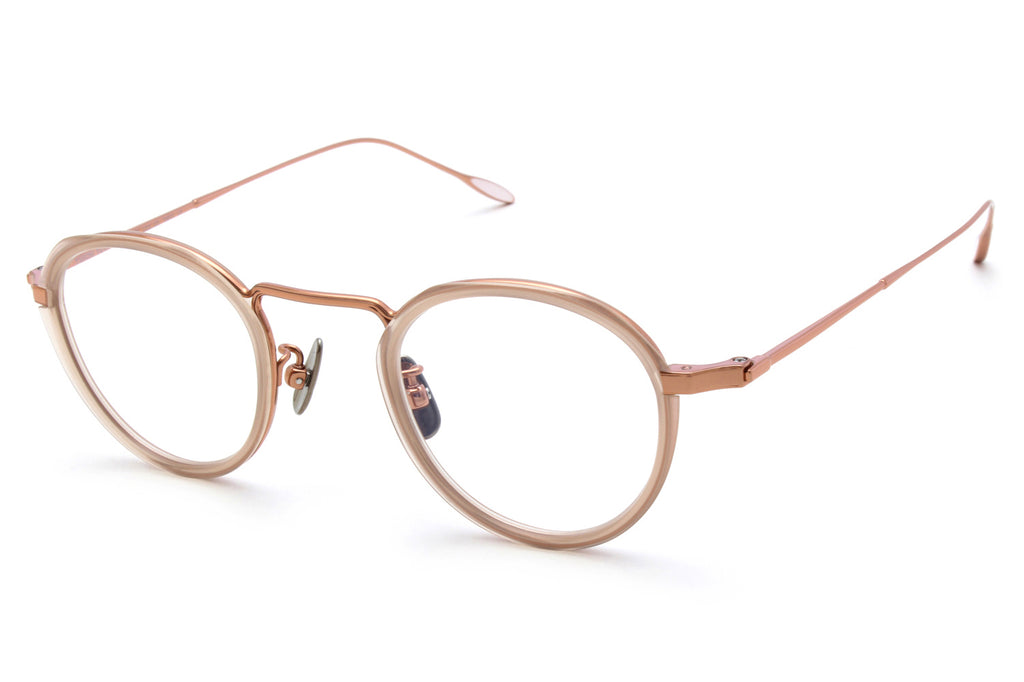 Yuichi Toyama - Marcel (U-119) Eyeglasses Copper/Milky Pink