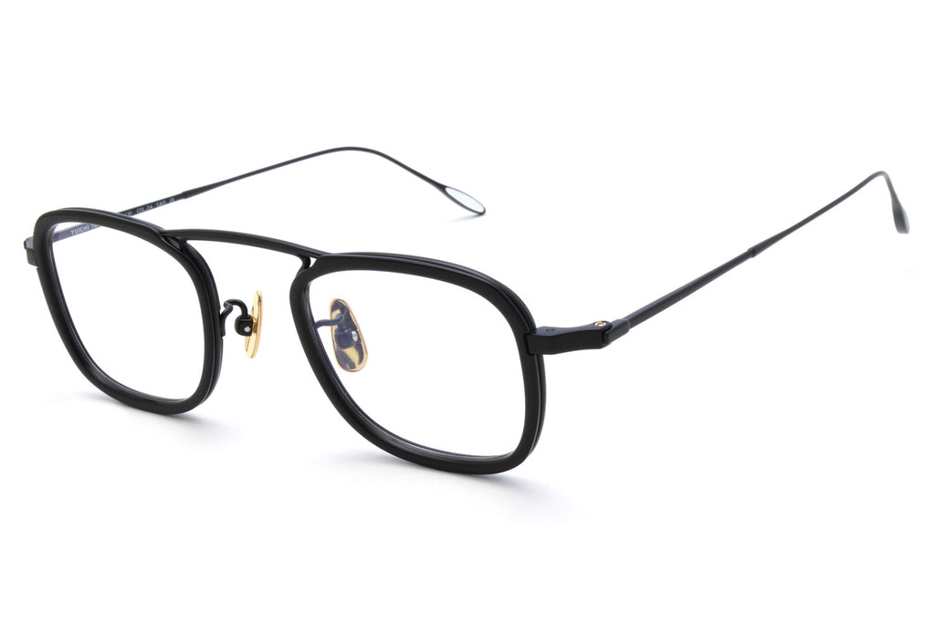 Yuichi Toyama - F.Walter (U-130) Eyeglasses Matte Black/Black